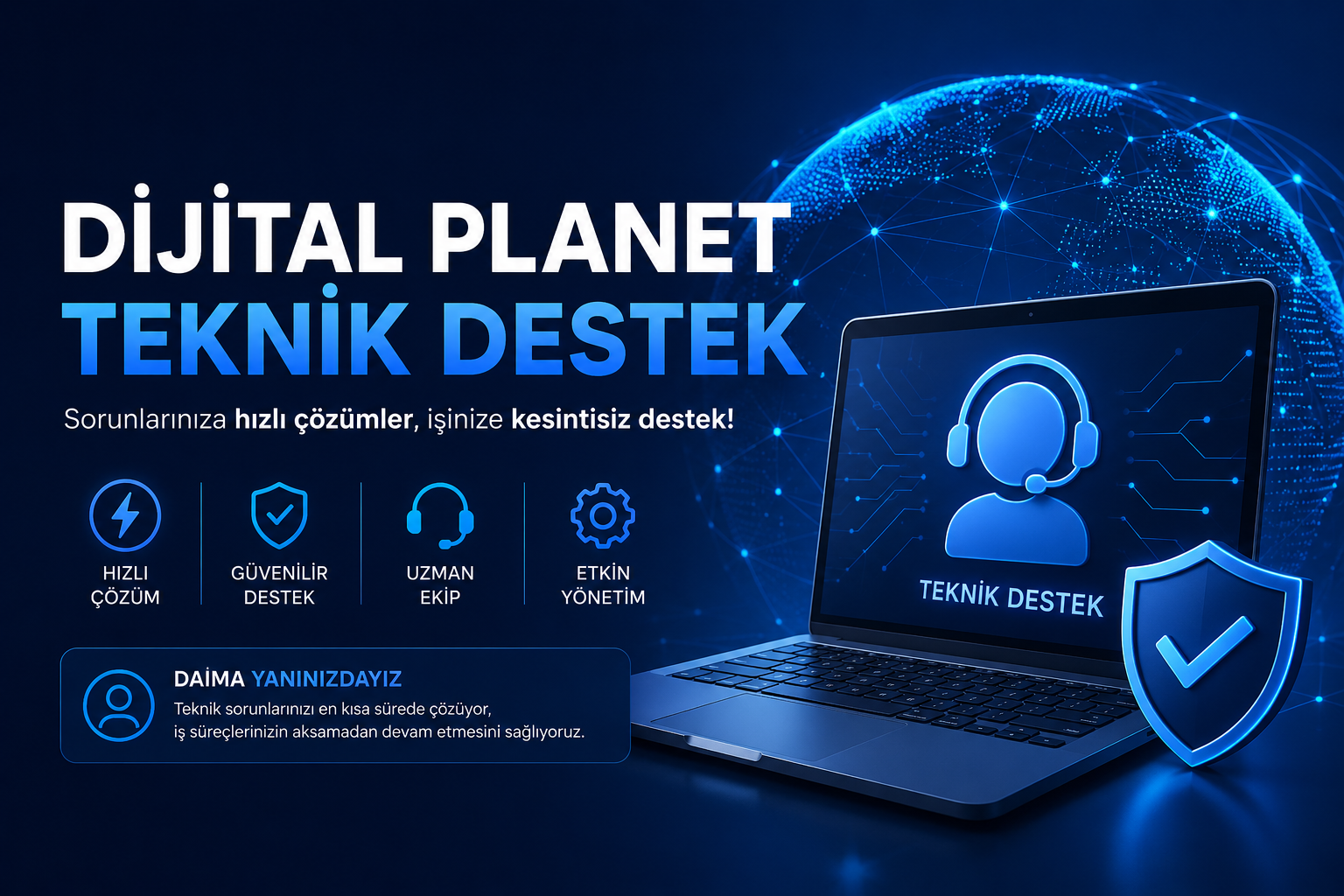 dijitalplanet.com Dijital Planet Teknik Destek hizmetleri